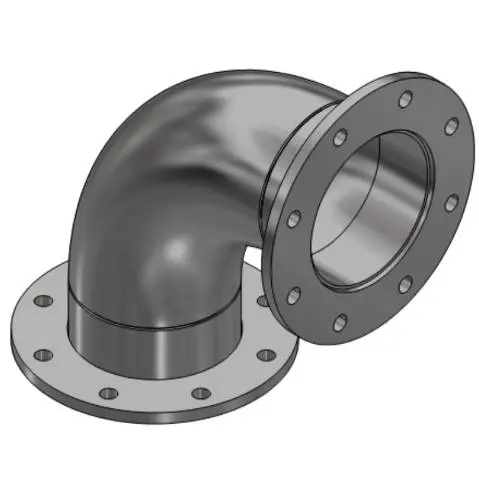 90-degree Flange – Elbow